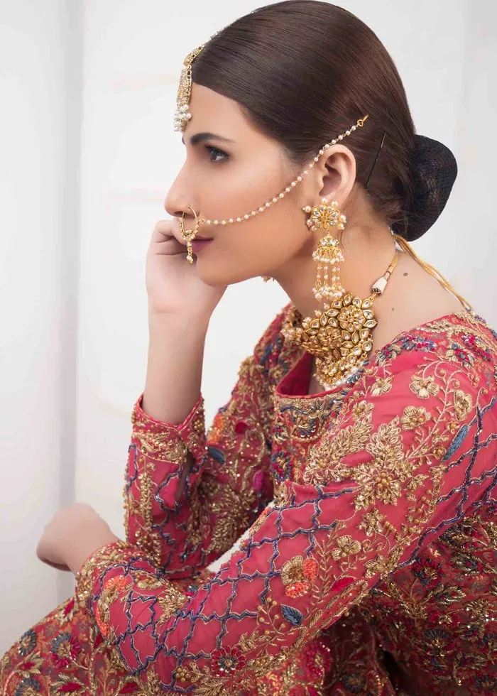 Indian Bridal Lehenga Blouse Designer Dress #BN1202