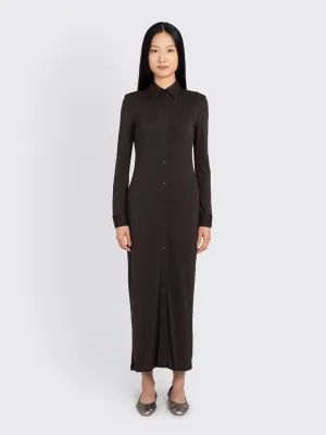 Jersey Shirt Dress