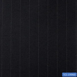 Jet Black with Dotted Stripe Pant