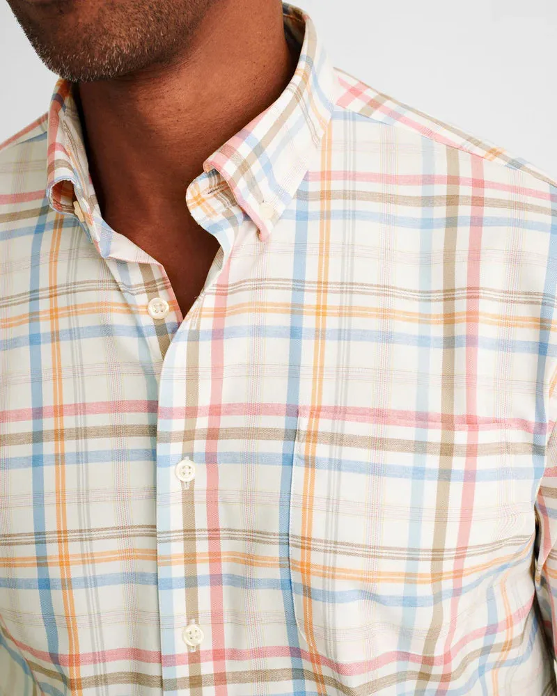 Johnnie O - Towers Prep-Formance Button Up Shirt - White