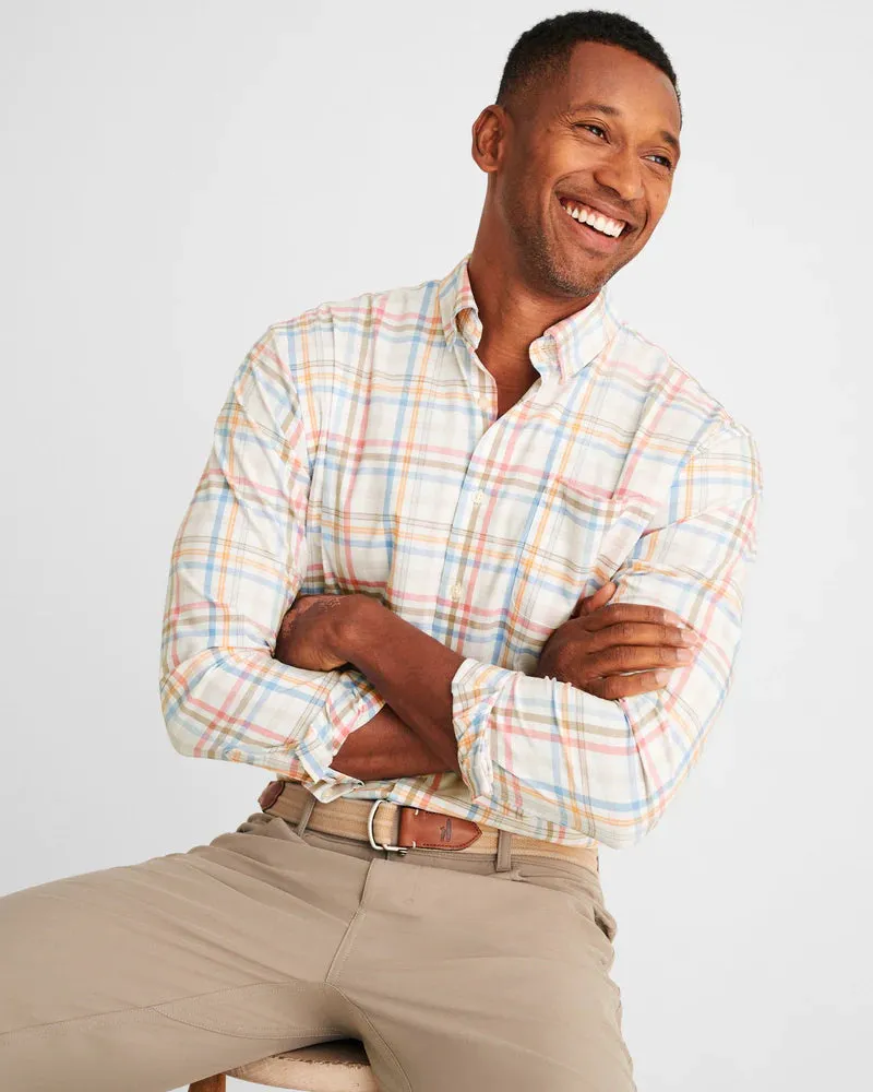Johnnie O - Towers Prep-Formance Button Up Shirt - White