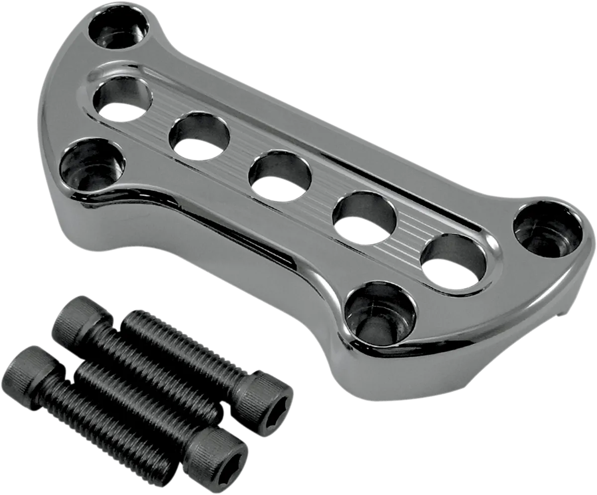 Joker Machine 03-852C Upper Handlebar Clamp - Chrome