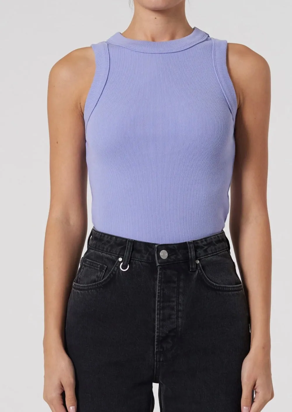 Jonesy Singlet Digi Lavender