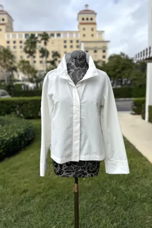 Kal Rieman Peggy Collared Shirt in Ecru