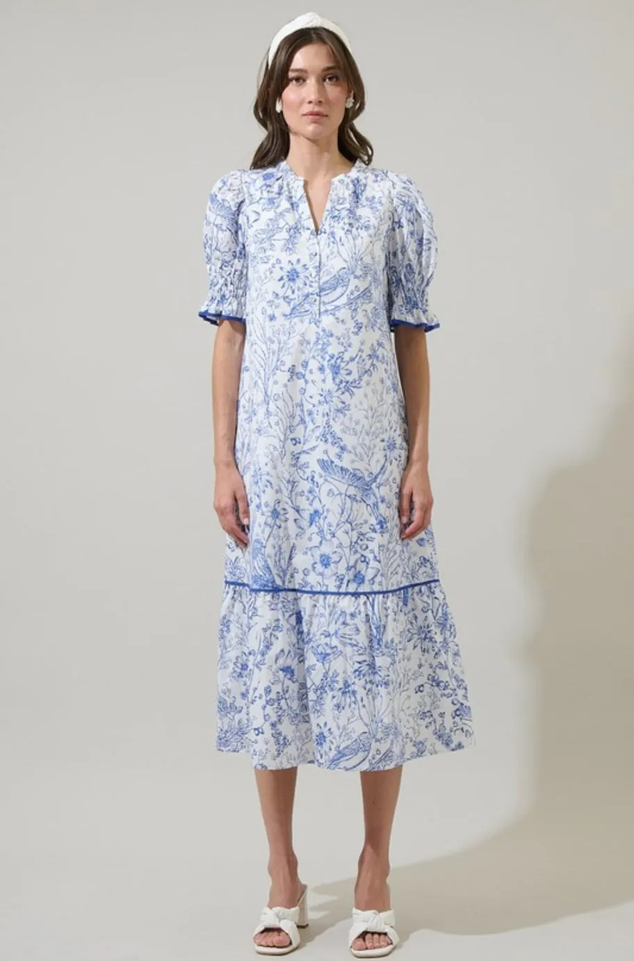 Kaly Nori Floral Dress