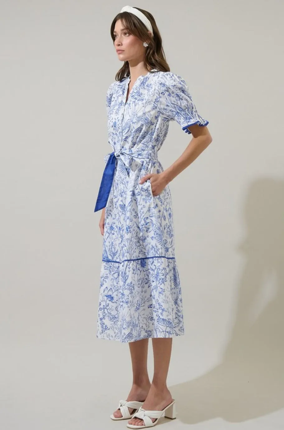 Kaly Nori Floral Dress