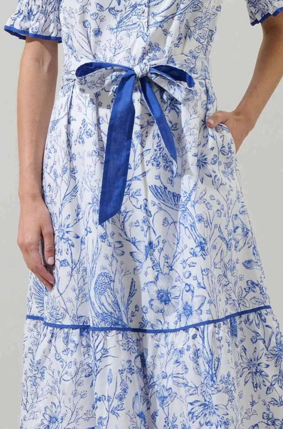 Kaly Nori Floral Dress