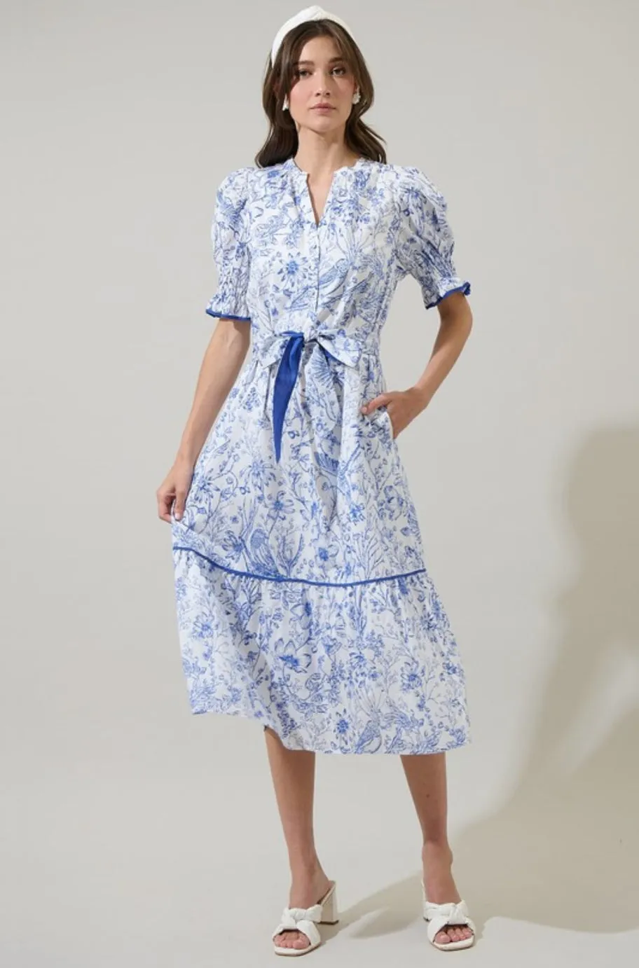 Kaly Nori Floral Dress