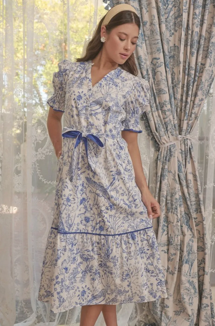 Kaly Nori Floral Dress