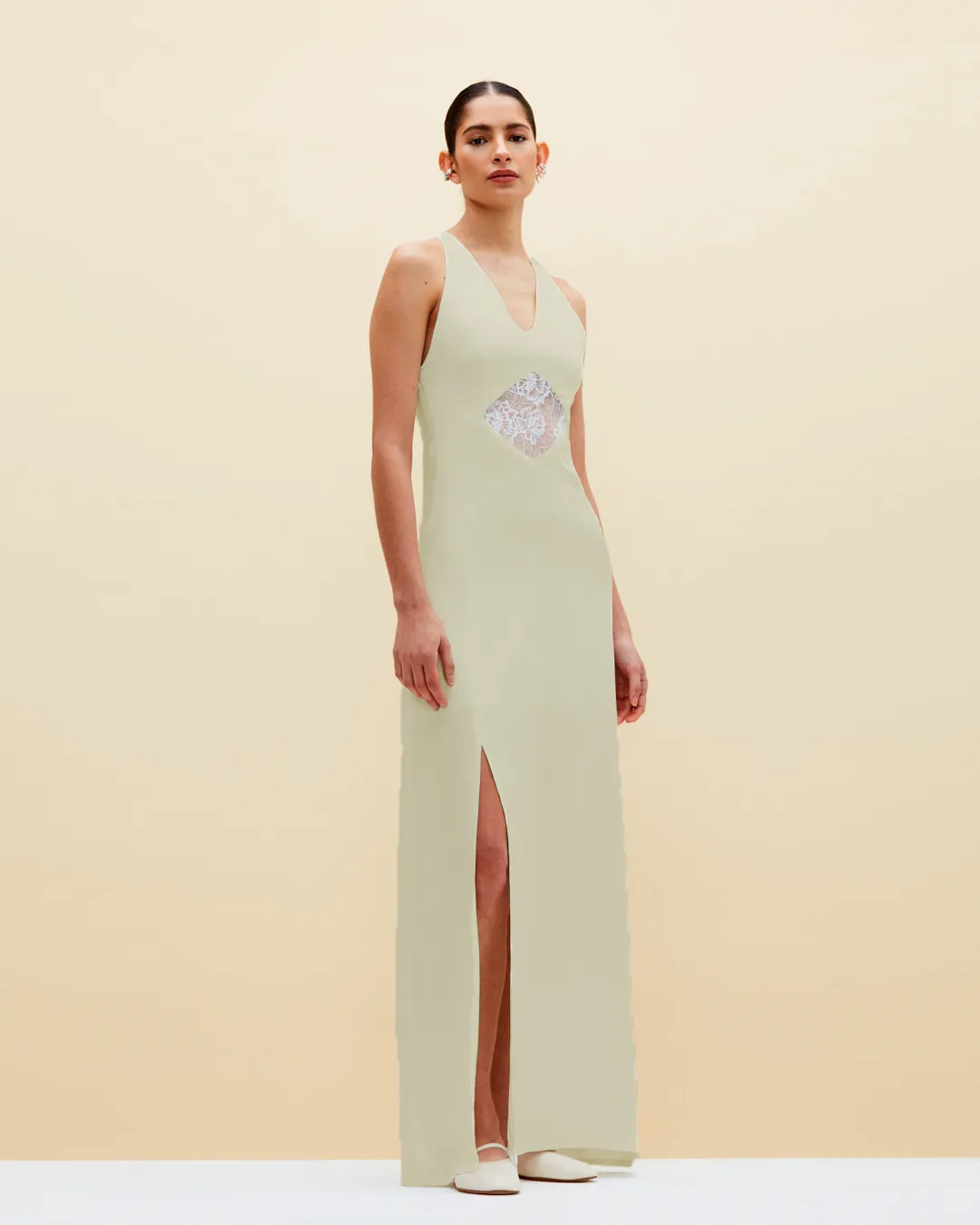 La Lune Dress Ivory