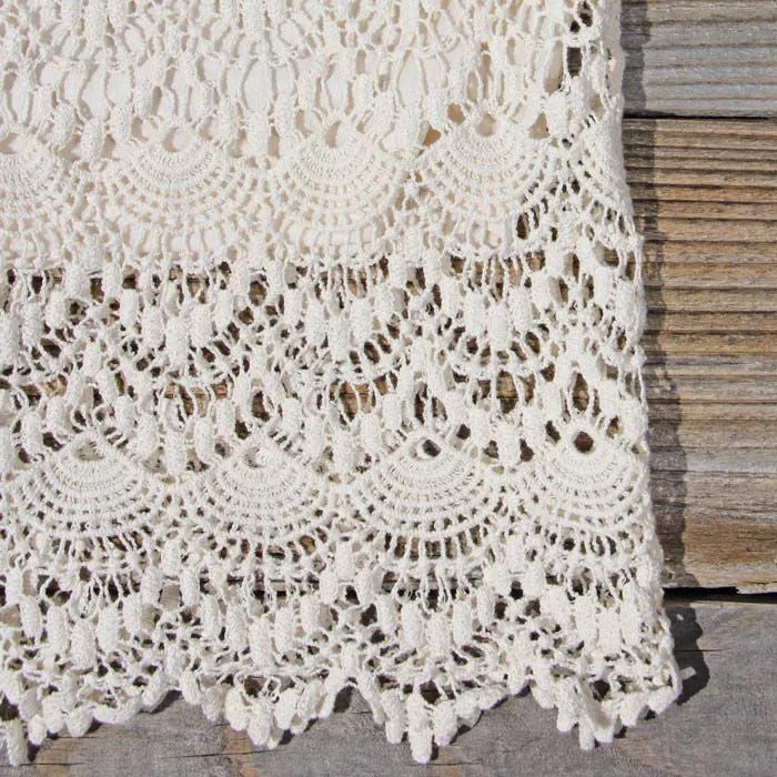 Lace and Quartz Dress in Pink