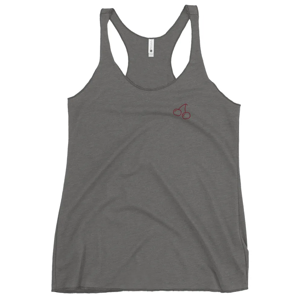 Ladies Cherry Tank Top
