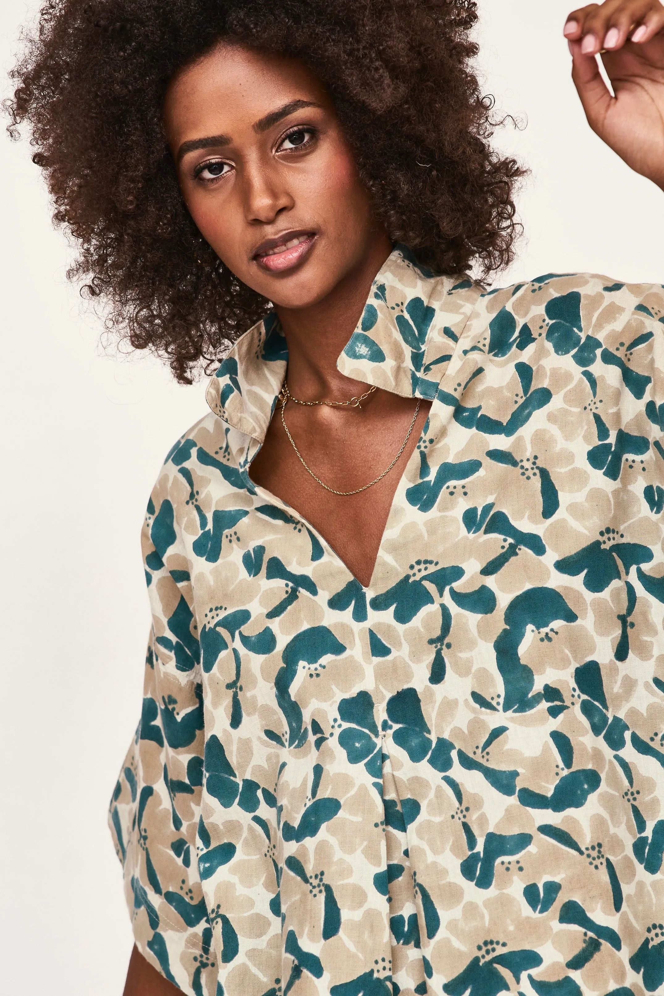 Lanai Top in Plumeria