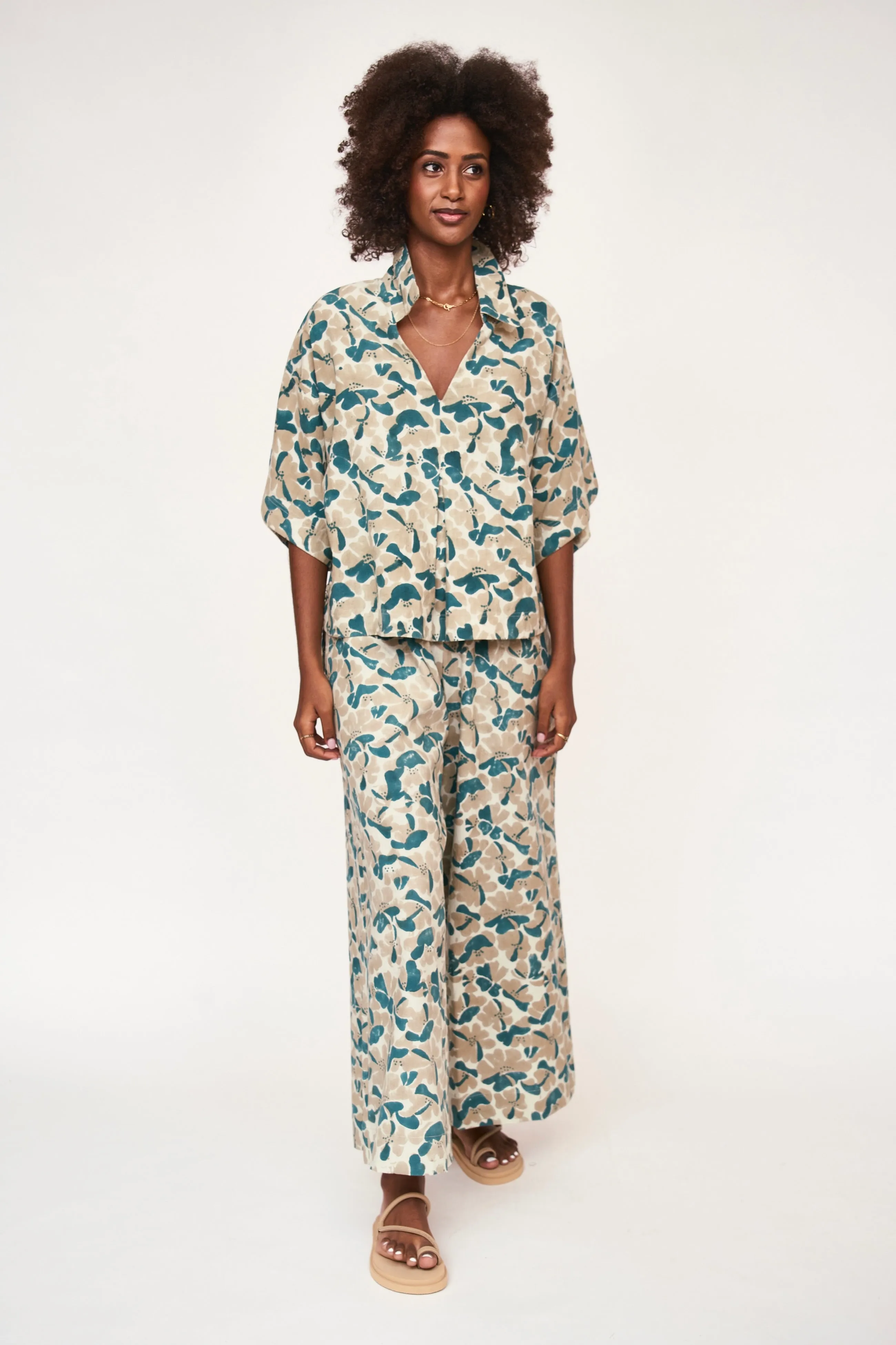 Lanai Top in Plumeria