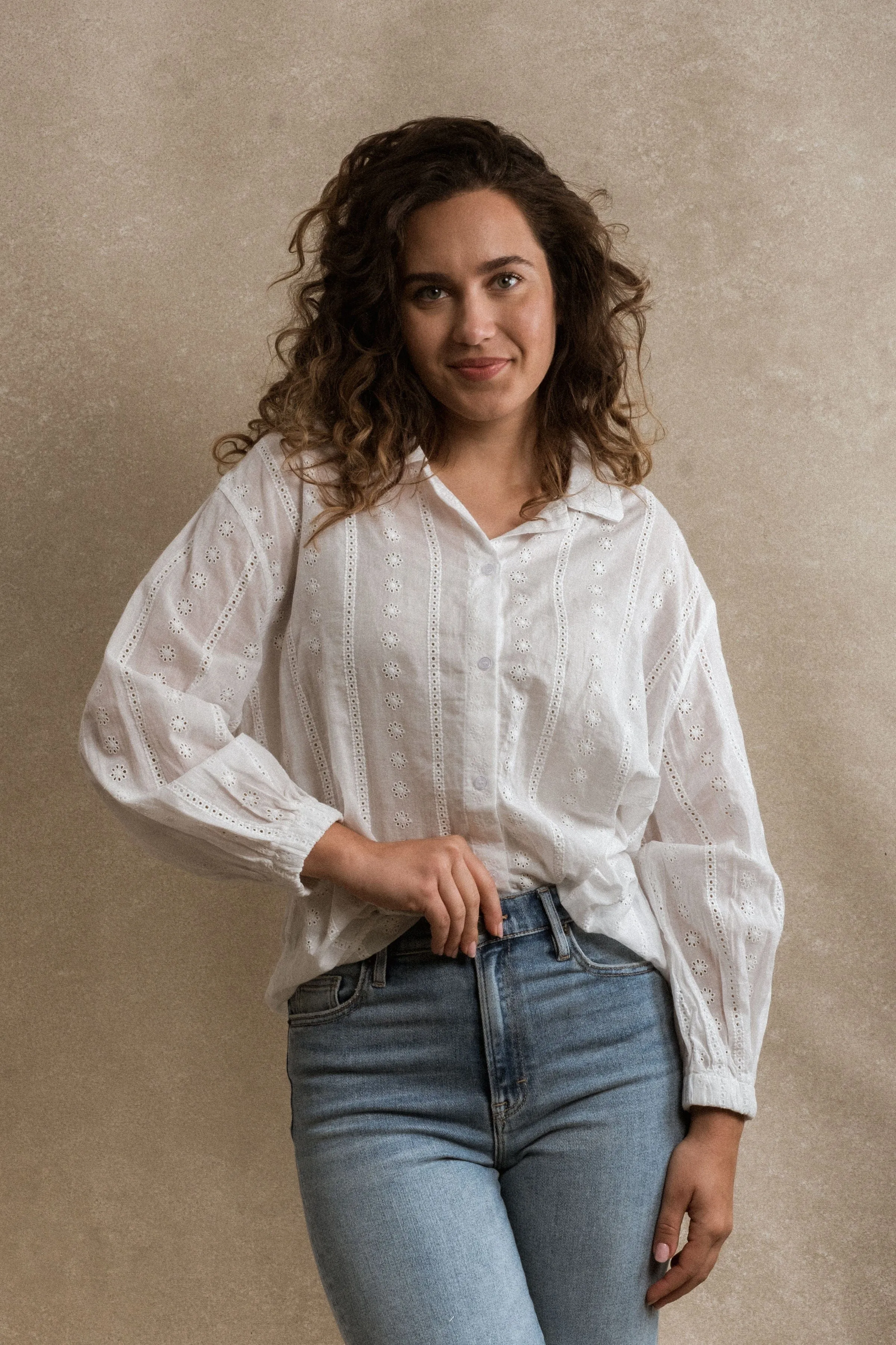 Landeau Button Down