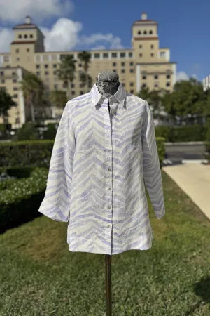 Lavender Zebra Shirt