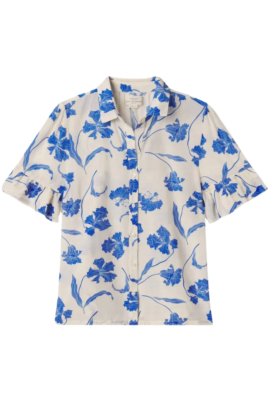 Lena Blouse | Blue Iris