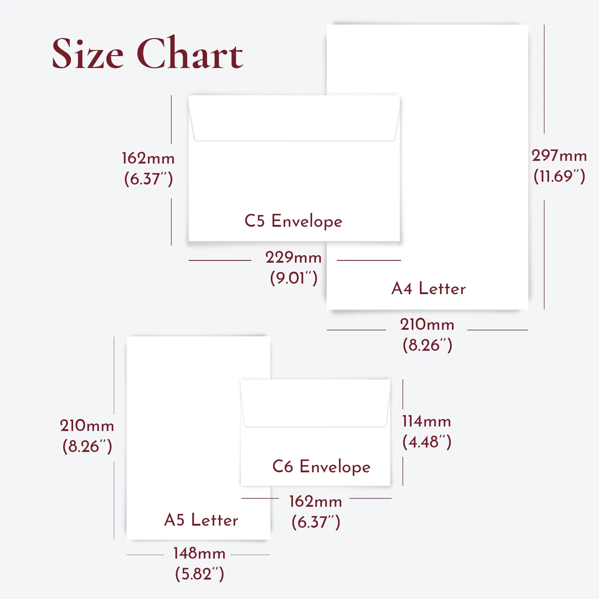 Letter Writing Set Scarlett Collection
