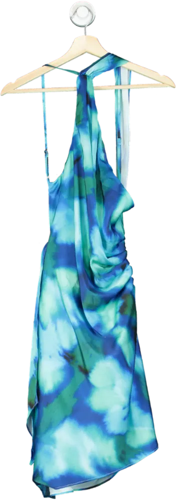 LEXI Blue Lyra Dress Print UK 12
