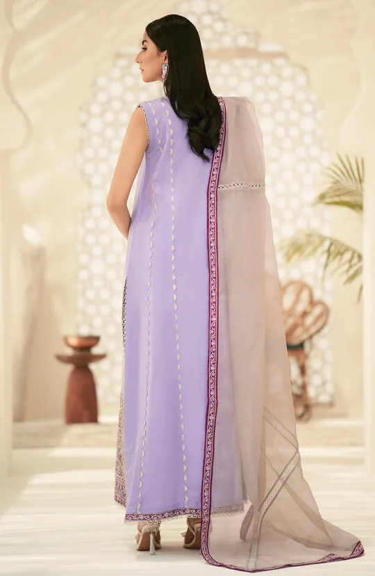 Lilac Embroidered Pakistani Salwar Kameez Dupatta Salwar Suit