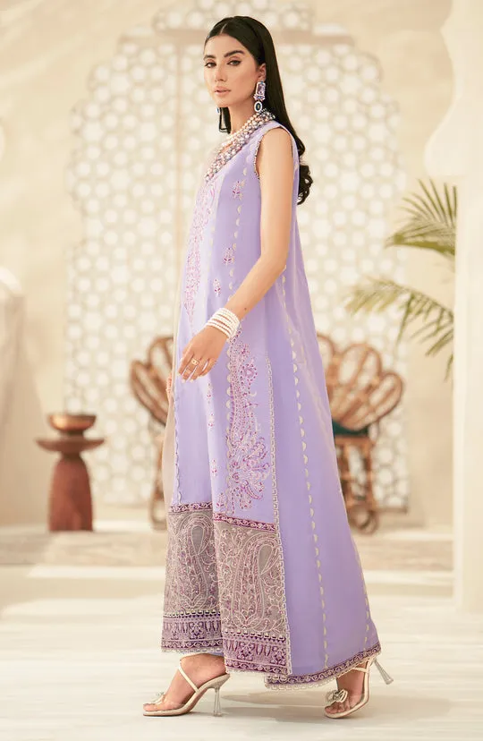 Lilac Embroidered Pakistani Salwar Kameez Dupatta Salwar Suit