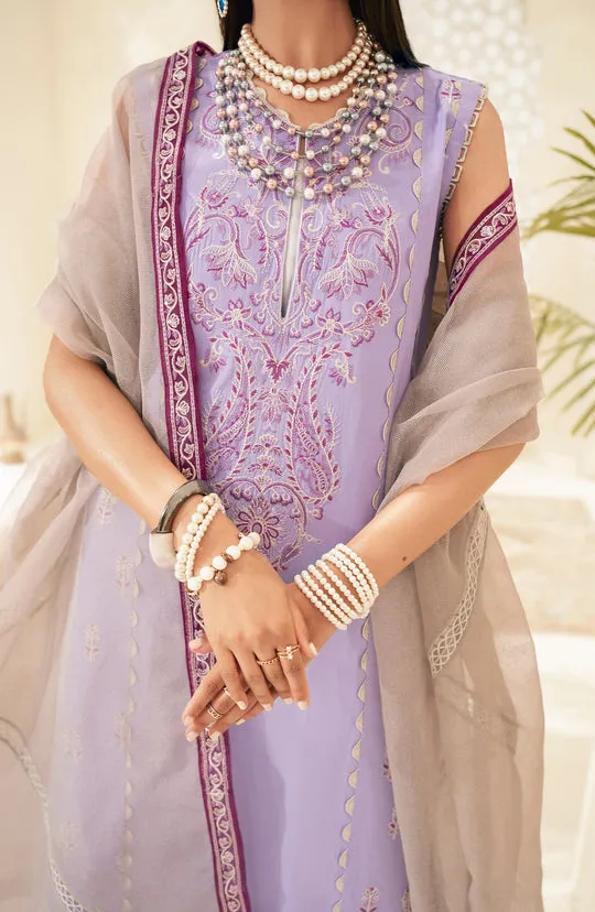 Lilac Embroidered Pakistani Salwar Kameez Dupatta Salwar Suit