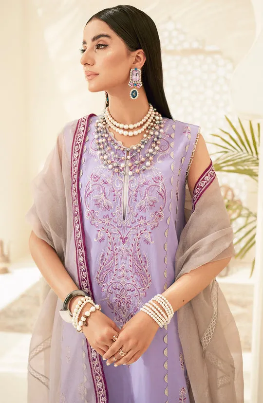 Lilac Embroidered Pakistani Salwar Kameez Dupatta Salwar Suit