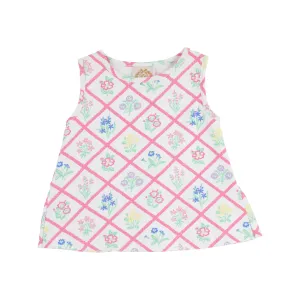Love You Back Top - French Country Floral