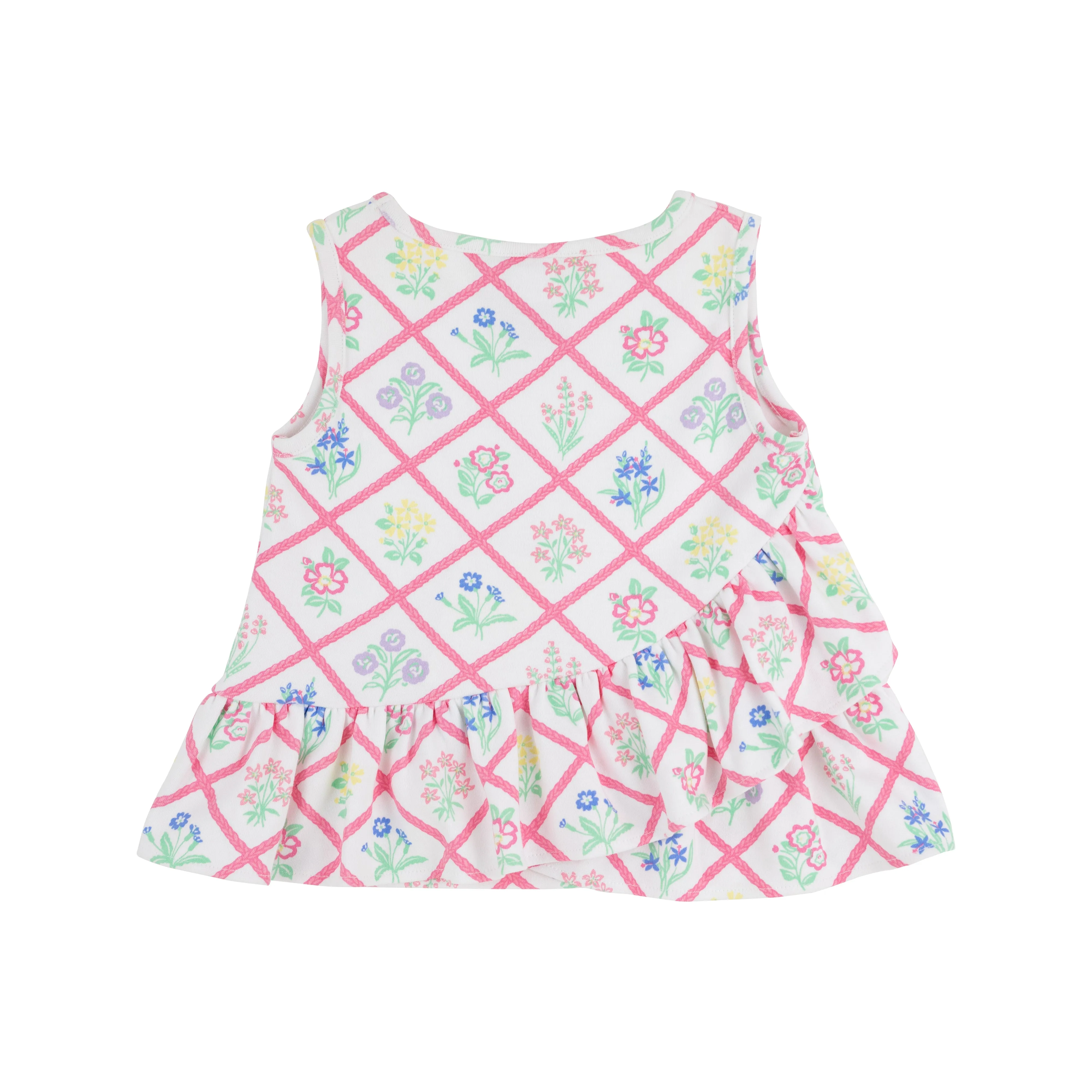 Love You Back Top - French Country Floral