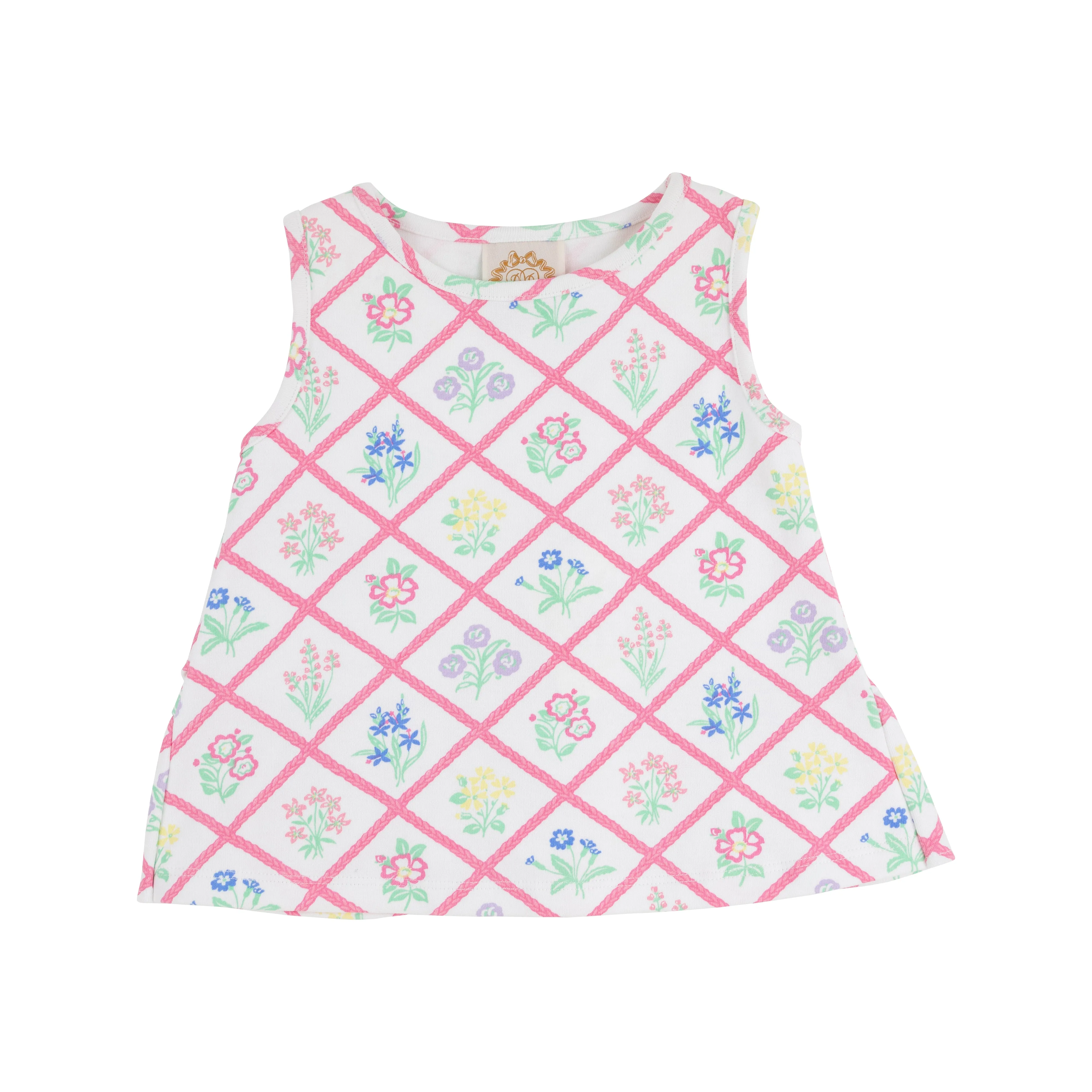 Love You Back Top - French Country Floral