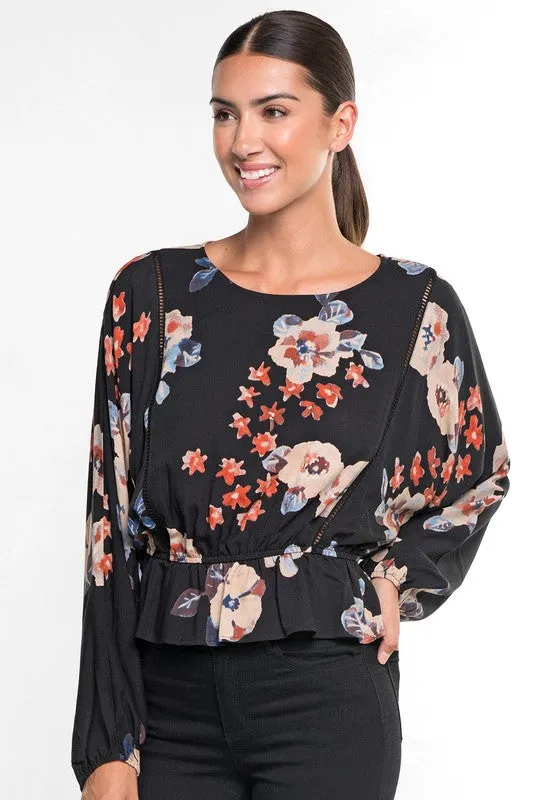 MADDIE FLORAL TOP-