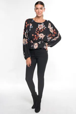 MADDIE FLORAL TOP-