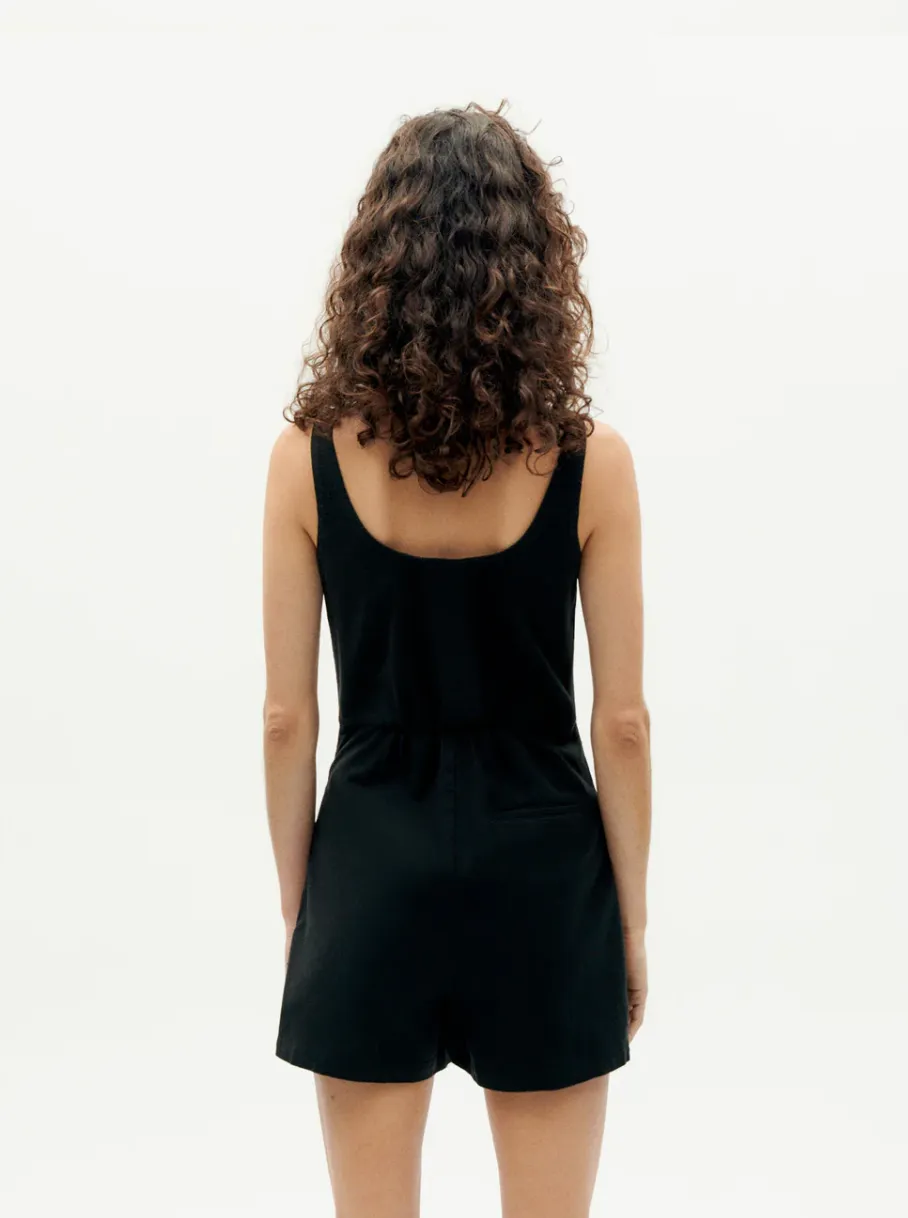 Mae Dress in Black | Thinking Mu