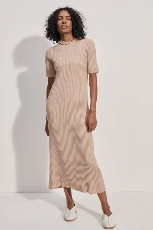 Maeve Rib Knit Midi Dress