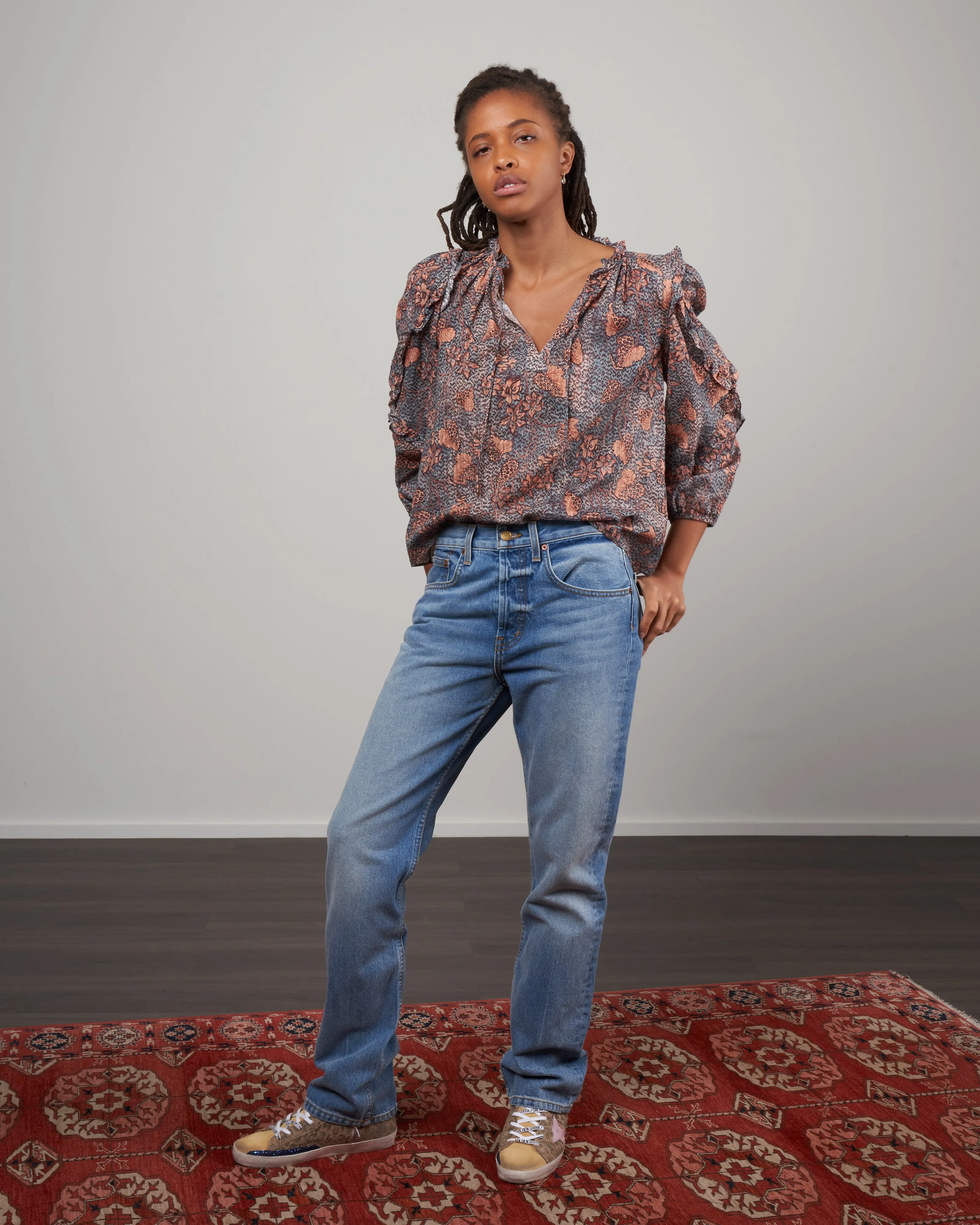 manet blouse - aegean