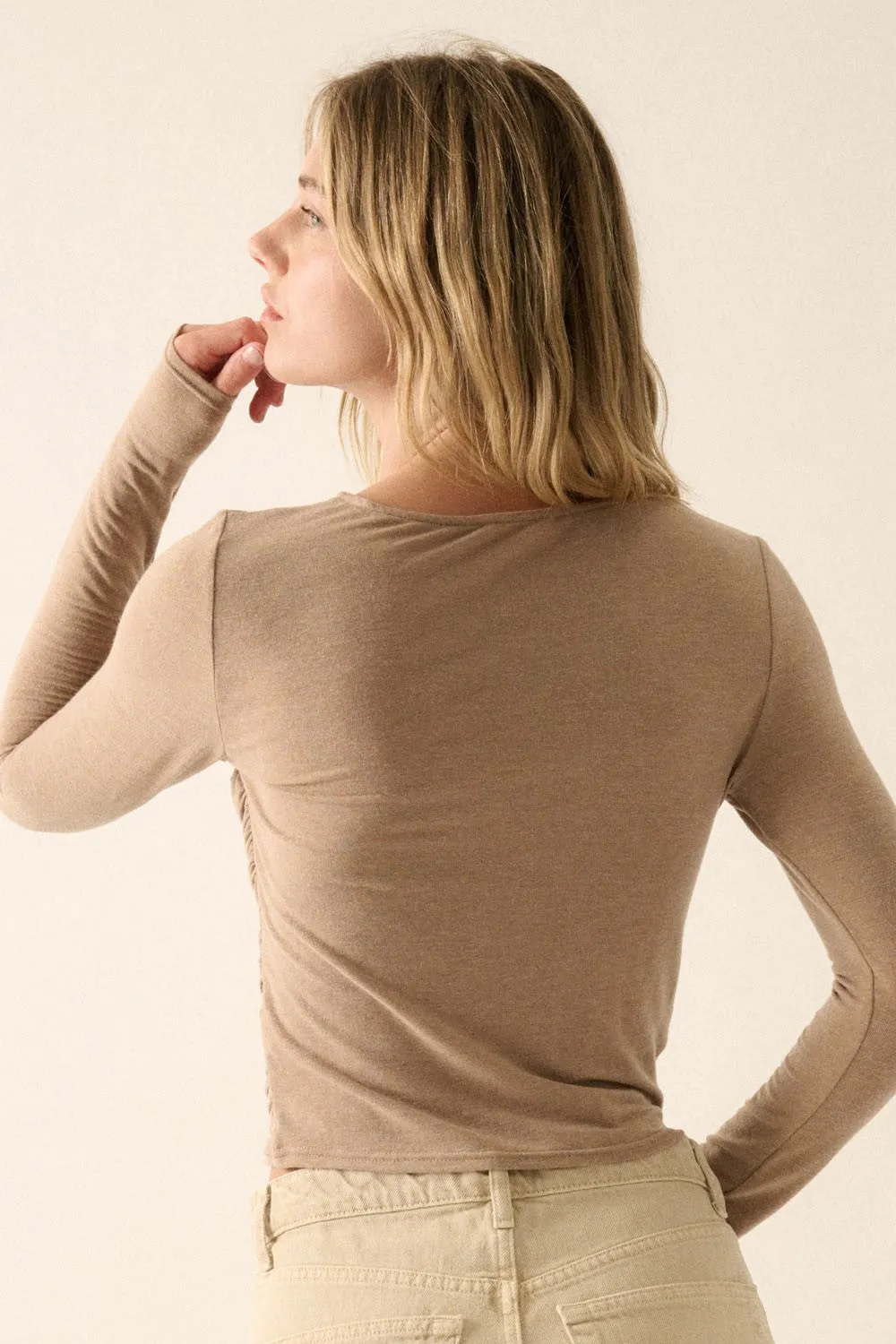 Margo Ruched Tee