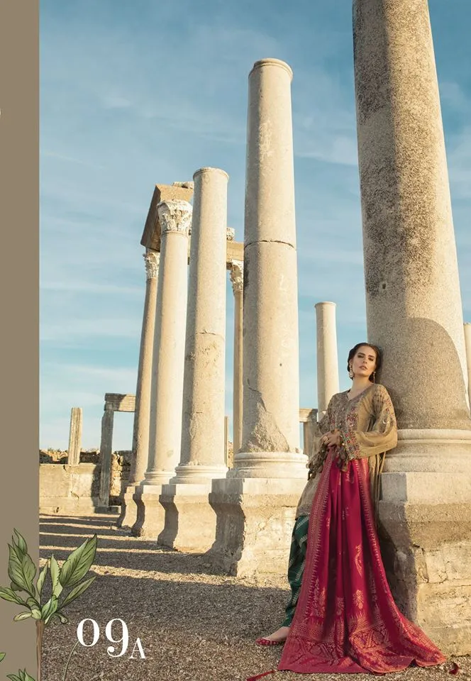 Maria B. Summer 2019 Cotton-Lawn Suit
