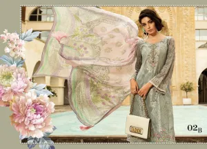 Maria B. Summer 2019 Cotton-Lawn Suit