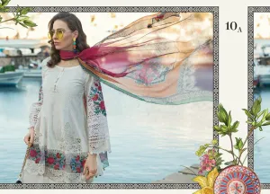 Maria B. Summer 2019 Cotton-Lawn Suit