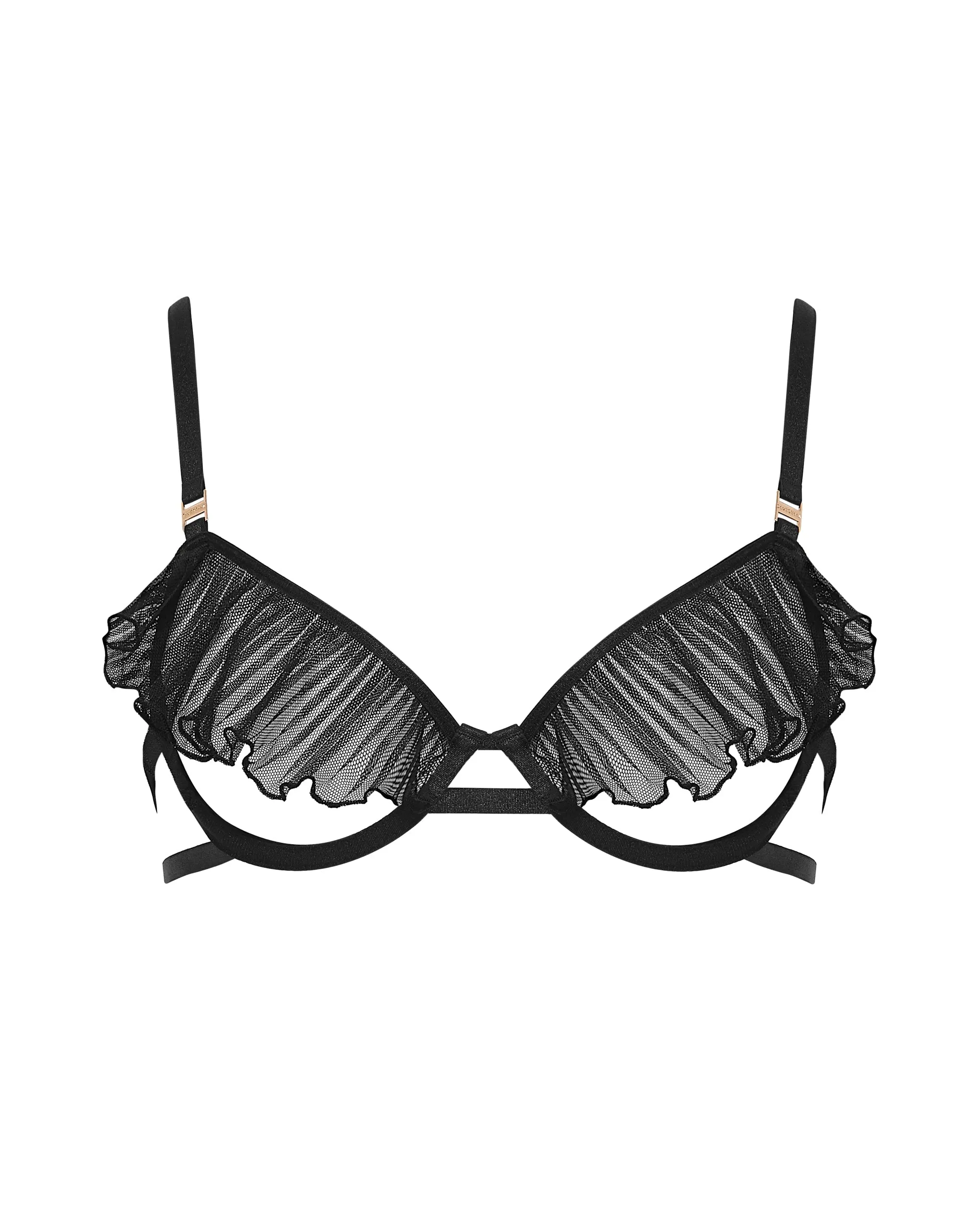 Matisse Semi-Open Wired Bra Black