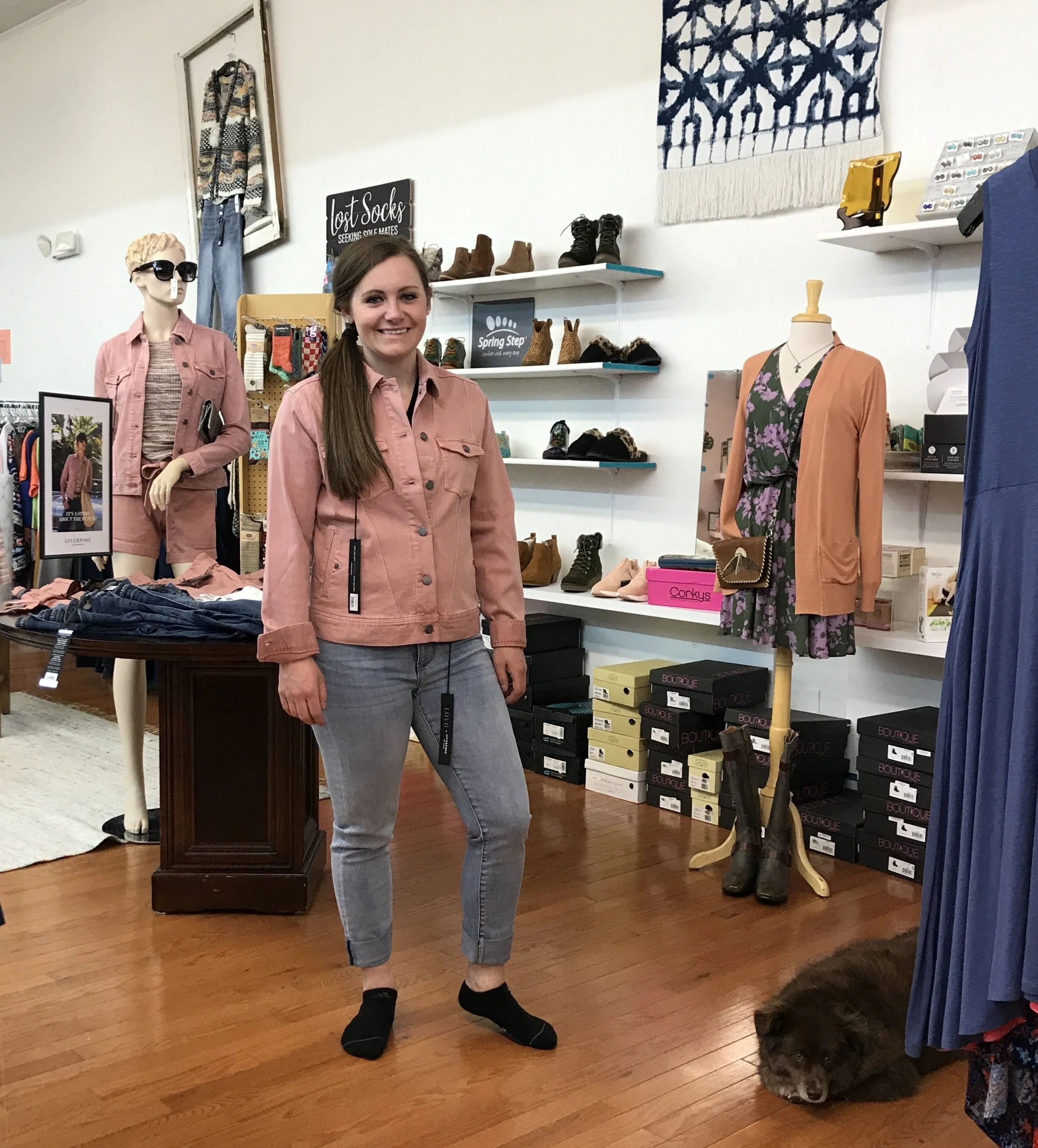 Mauve Blush Denim Jacket