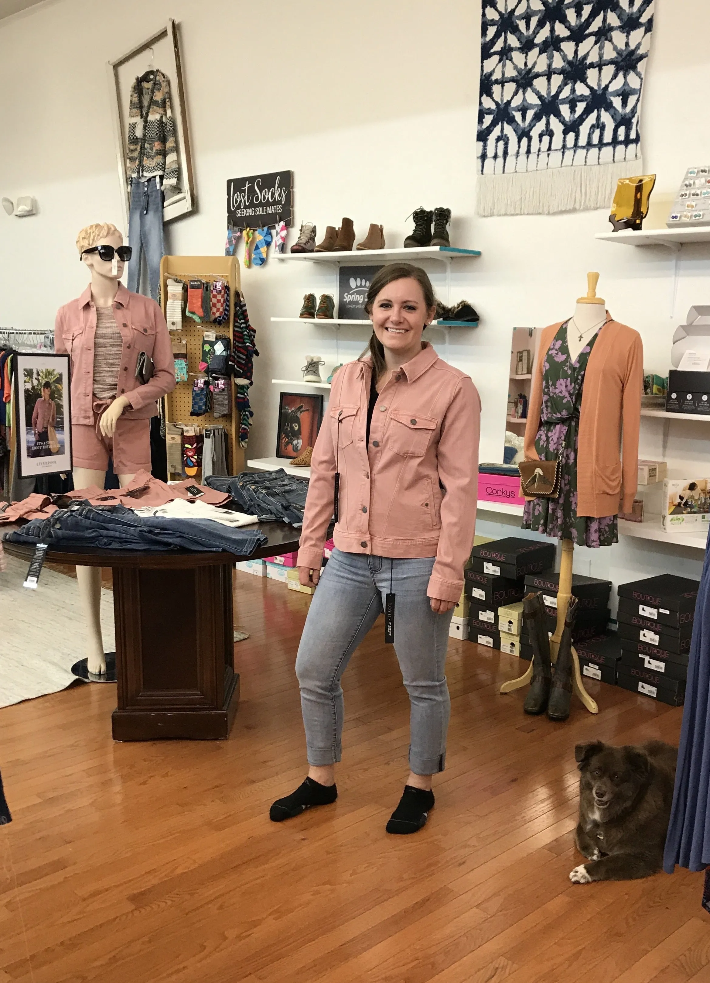 Mauve Blush Denim Jacket