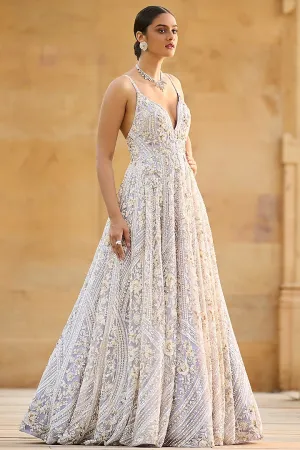 Mauve Pearl Gown