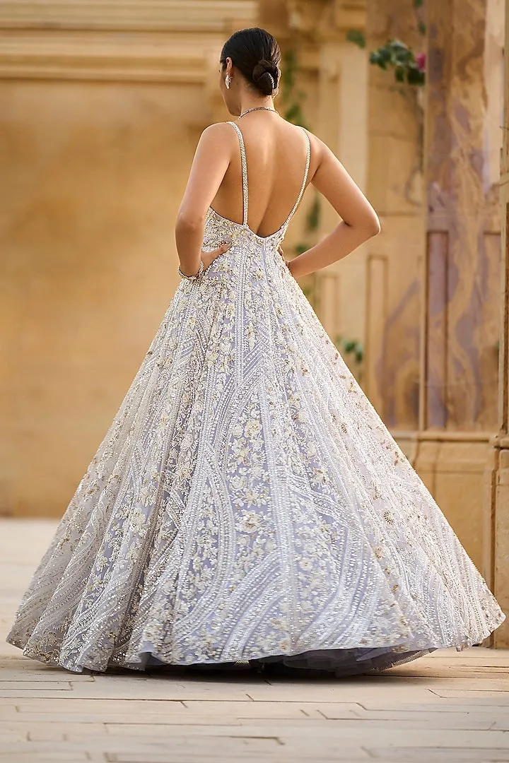 Mauve Pearl Gown