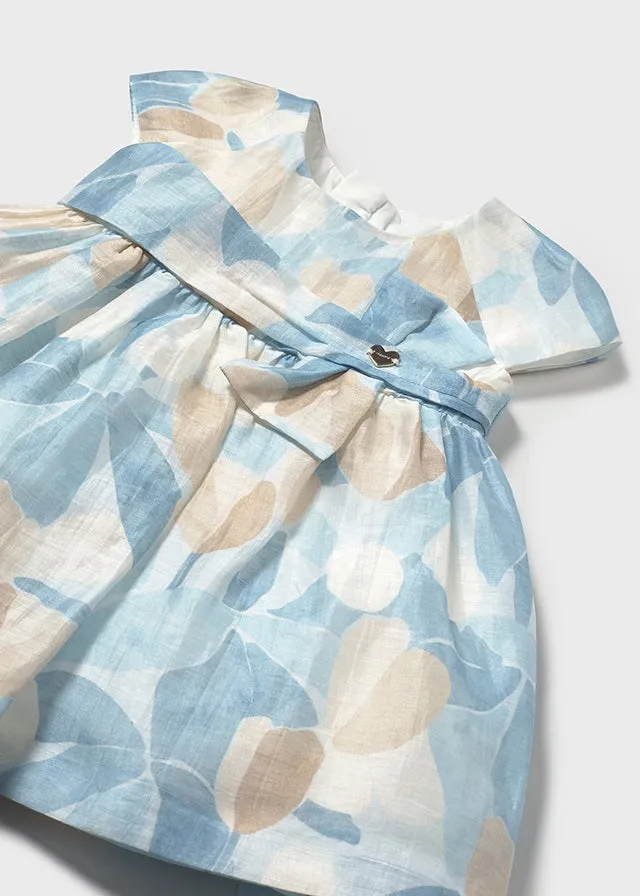Mayoral 1909 Sky Printed Dress In Stock Now