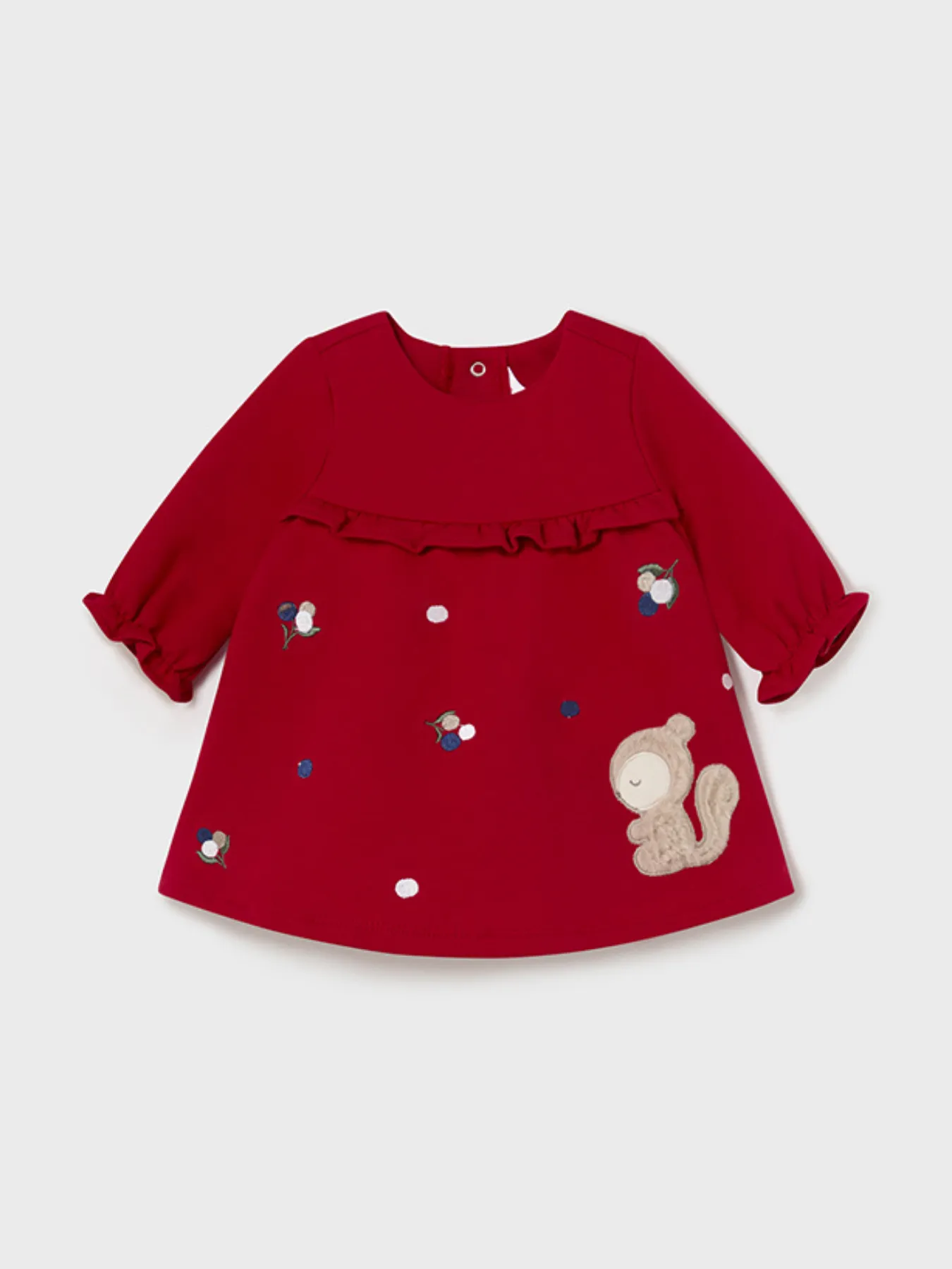 Mayoral Baby Girl Squirrel Dress - 3 Colours