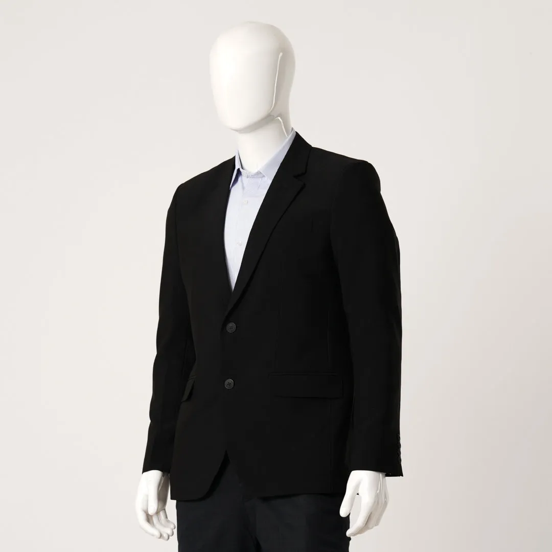 Mens Black Slim Fit Blazer