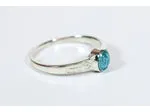Miraculous Ring Blue Epoxy - Sterling Silver Ring - Blue Jewelry - Epoxy Jewelry