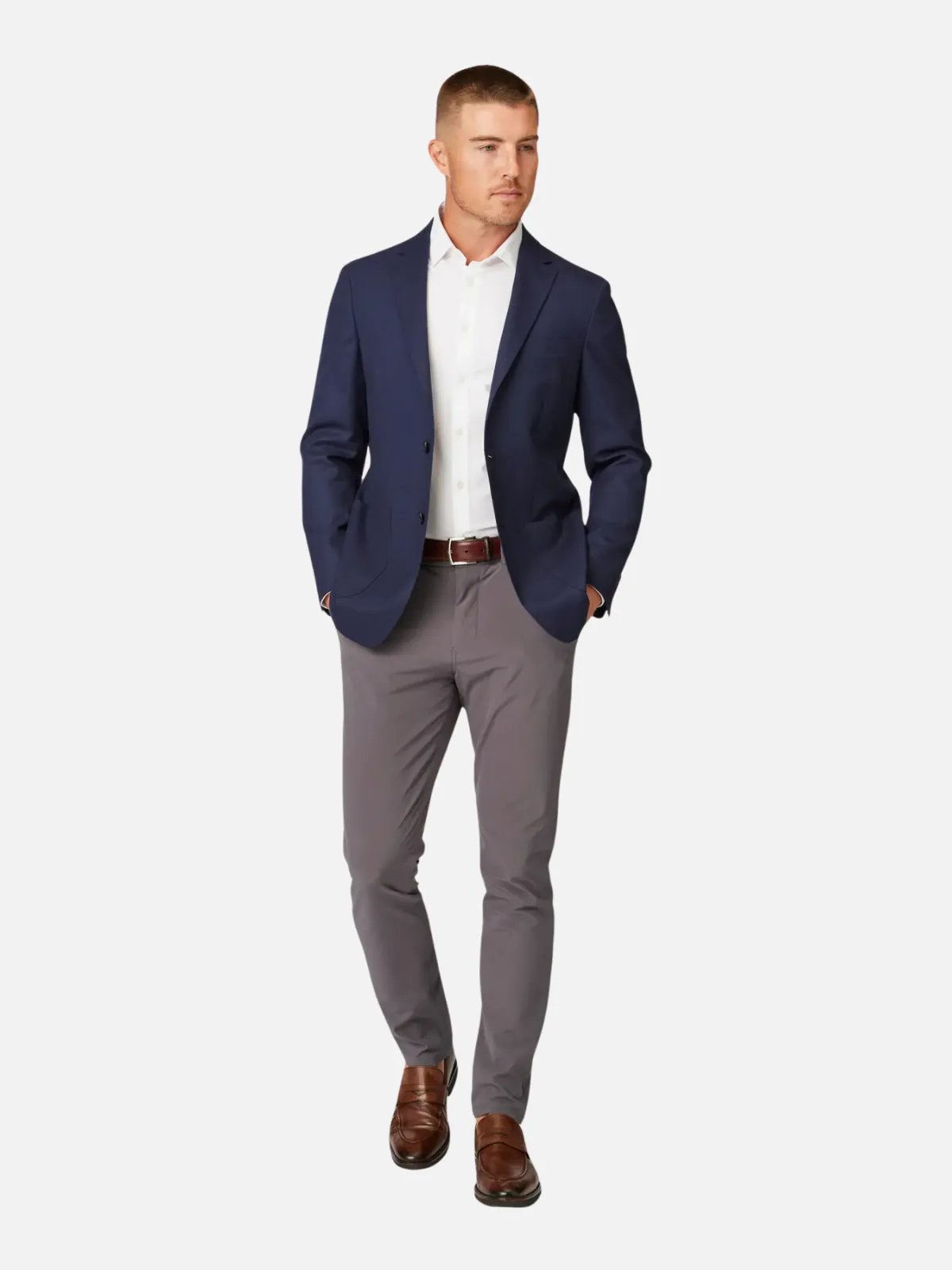 Mizzen   Main Lavelle Blazer - Navy