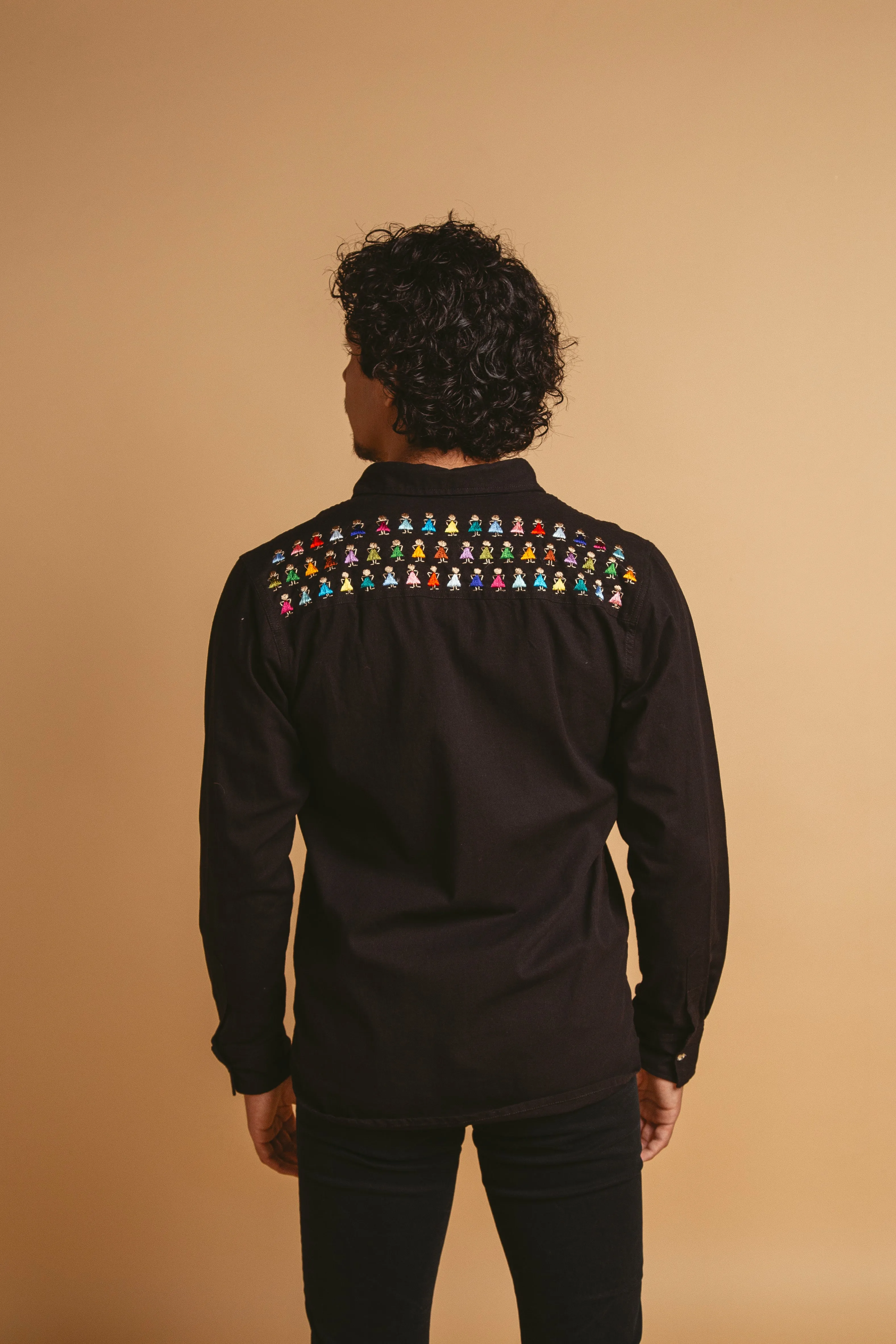 Muñequitos Button Down Shirt